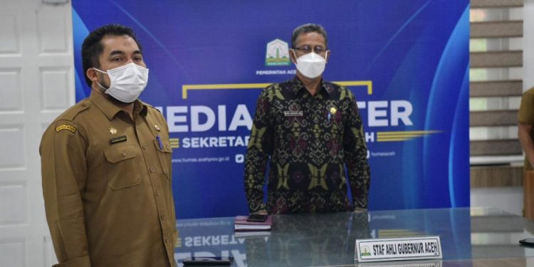Pemerintah Aceh Ikuti Peringatan Harganas 2021 Secara Virtual