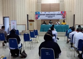 Ini Jadwal Vaksinasi Covid 19 di Kecamatan Ule Kareng