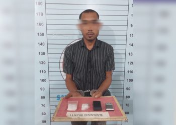Polisi Ringkus Pengedar Sabu di Aceh Utara, Paket Sabu Seberat 25,05 Gram Diamankan