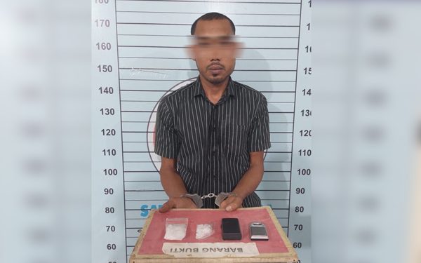 Polisi Ringkus Pengedar Sabu di Aceh Utara, Paket Sabu Seberat 25,05 Gram Diamankan