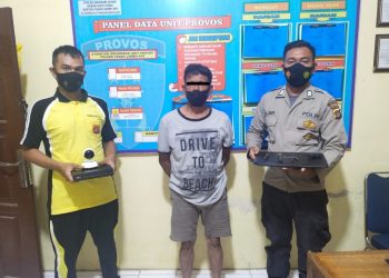 Bobol Toko Hijab, Seorang Pemuda Diamankan Polres Aceh Utara