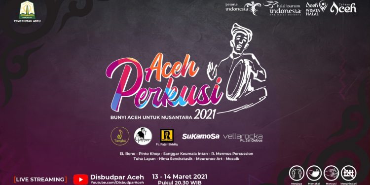 Band Lokal Akan Ramaikan Festival Perkusi Aceh