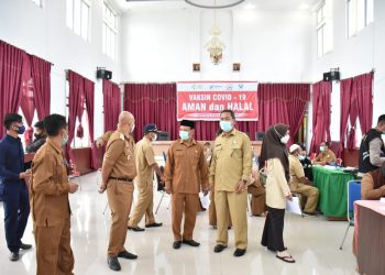ASN dan Non ASN di Kabupten Bener Meriah Divaksin Covod 19.