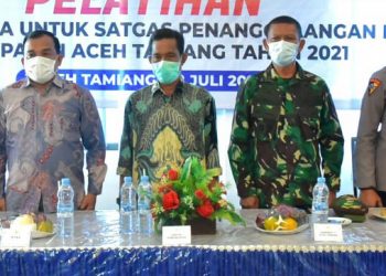 BPBA Mengelar Pelatihan Tanggap Bencana di Aceh Tamiang