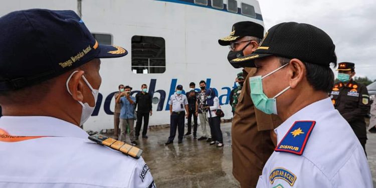 Gubernur Aceh Melihat Perkembangan KMP Aceh Hebat 3