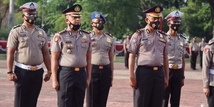 164 Orang Personel Polda Aceh Naik Pangkat