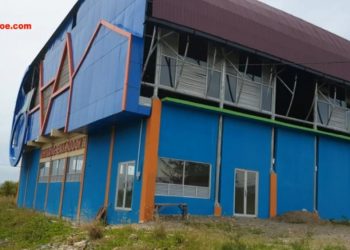 Polem : Gedung Lapangan Tenis Standar Internasional yang Rusak Akan di Perbaiki