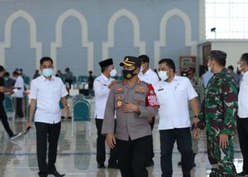 Pelaksanaan Vaksinasi di Gedung Banda Aceh Convention Hall Berjalan Sesuai Protokol Kesehatan