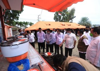 Dapat Bantuan Dapur Umum dari BNPB, Pemko Ucapkan Terima Kasih