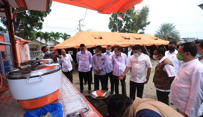 Dapat Bantuan Dapur Umum dari BNPB, Pemko Ucapkan Terima Kasih