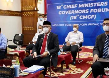 Gubernur Aceh Bahas Kerja Sama Pengembangan Ekonomi Negara-negara IMT-GT