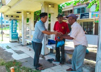 BKPSDM Kota Banda Aceh Bagikan Daging Kurban untuk Warga Kota Kurang Mampu