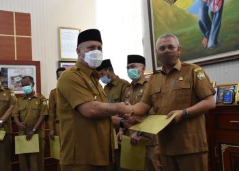 Bupati Aceh Tengah Tunjuk Sembilan Plt Kepala Dinas