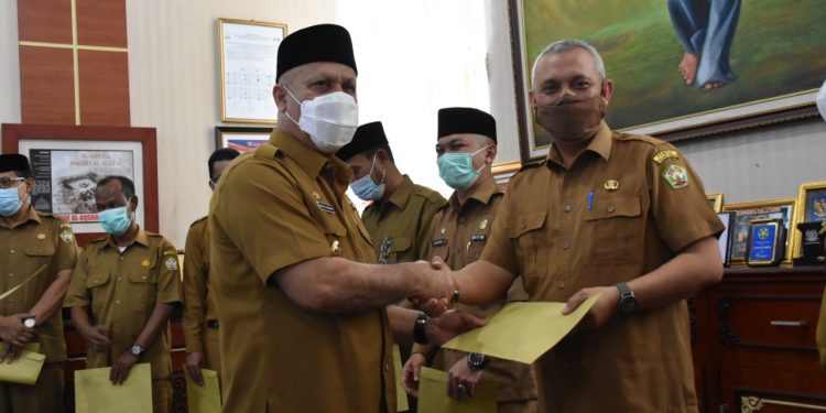 Bupati Aceh Tengah Tunjuk Sembilan Plt Kepala Dinas