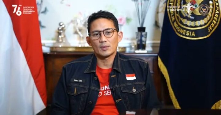 Sandiaga Uno Ikut Promosikan Tour de Gayo