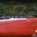 Pecinta Alam Gayo Bentangkan Bendera Raksasa di Danau Laut Tawar