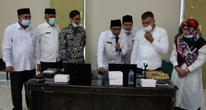 Kantor Wilayah Kementerian Agama Provinsi Aceh melaunching E-Profil Madrasah