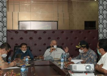 Sekda Bahas Percepatan Vaksinasi Covid-19 dan Insentif Nakes dengan Tujuh Bupati/Wali Kota di Aceh