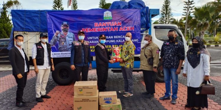 Gubernur Aceh Kirim Bantuan untuk Korban Kebakaran di Bener Meriah
