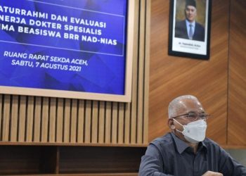 Sekda Ajak Dokter Spesialis Penerima Beasiswa BRR Dedikasikan Ilmu untuk Masyarakat