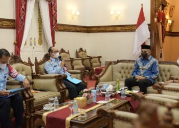 Bahas Rekrutmen CPNS, Gubernur Terima Audiensi Kakanwil Kemenkumham Aceh