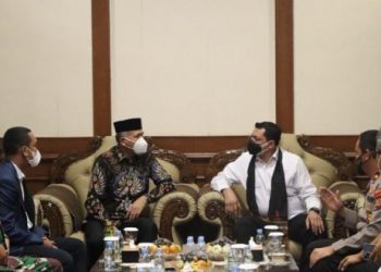 Gubernur Sambut Kapolda Aceh di Bandara SIM