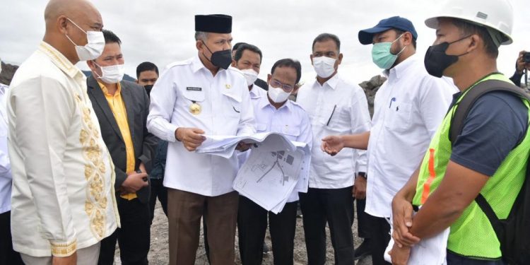 Gubernur Nova Tinjau Lokasi MTQ di Bener Meriah