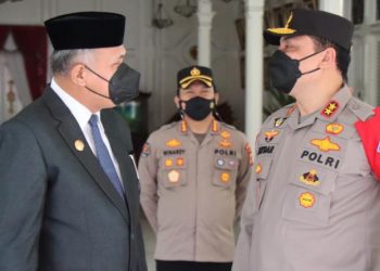 Kapolda Aceh Bersilaturahmi dengan Gubernur Aceh di Pendopo