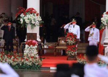 Gubernur Aceh Pimpin Upacara Peringatan Kemerdekaan RI ke-76