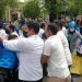 Aparat Keamanan Bubarkan Aksi Demo di DPRA, Presiden Mahasiswa dan Koordinator Aksi diamankan
