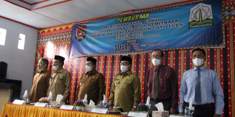 Kabupaten Aceh Tengah Jadi Tuan Rumah Latsar CPNS se-Provinsi Aceh
