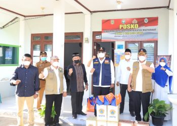 Kepala BNPB Tinjau Posko PPKM, Disambut Wakil Wali Kota di Lambung