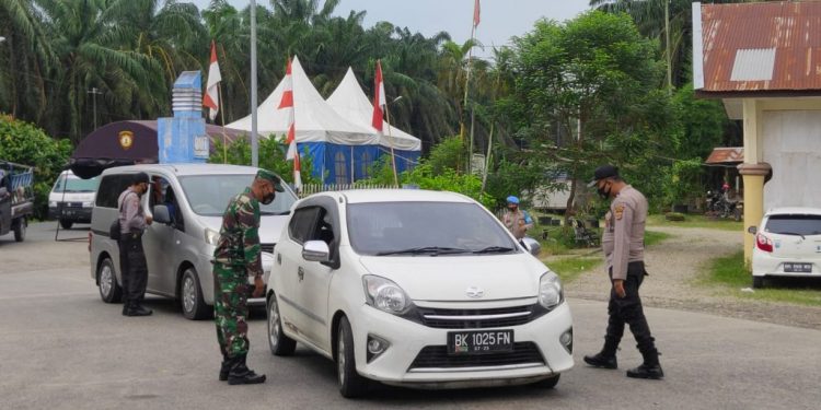 Pendatang Dari Sumut Masuk Aceh Diperiksa lagi di Pos Penyekatan Aceh Tamiang