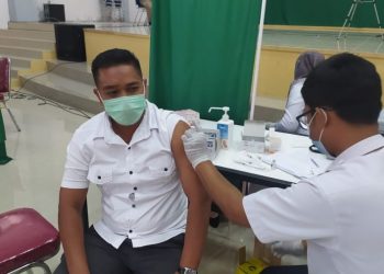 IAIN Langsa Gelar Vaksinasi bagi Mahasiswa, Dosen, dan Pegawai