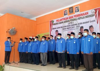Dihadiri Kakanwil, Ketua APRI Provinsi Kukuhkan Cabang Aceh Selatan dan Abdya