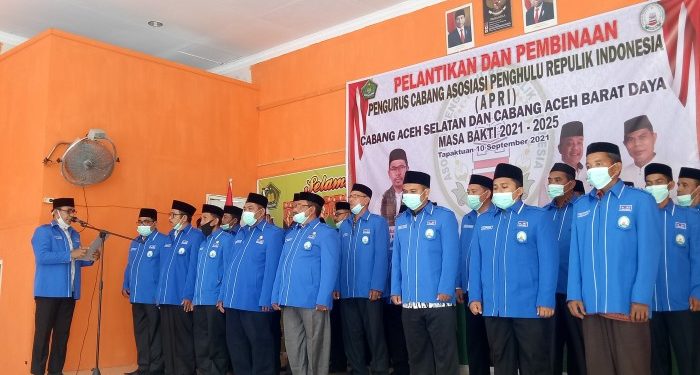 Dihadiri Kakanwil, Ketua APRI Provinsi Kukuhkan Cabang Aceh Selatan dan Abdya