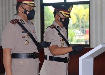 Tiga Pejabat Jajaran Polda Aceh Disertijabkan