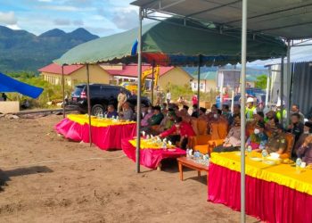 Gubernur Aceh Letakkan Batu Pertama Pembangunan Gedung Utama BMCC