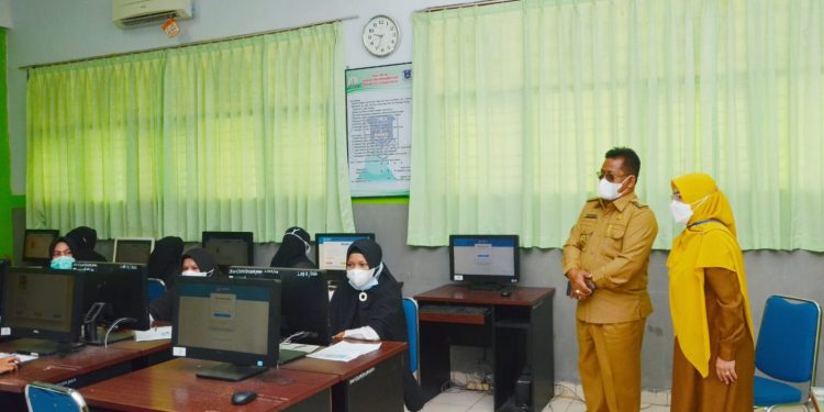 Wali Kota Tinjau Seleksi Kompetensi P3K Guru