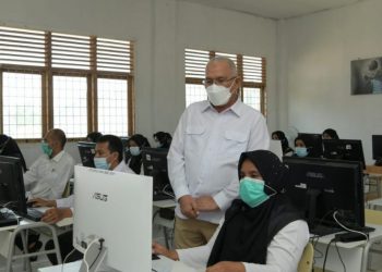 Sekda Tinjau Pelaksanaan Seleksi P3K