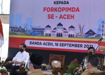 Gubernur Nova Laporkan ke Presiden Tentang Upaya Penanganan Covid-19 di Aceh
