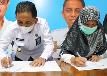 Teken MoU dengan BNN Kota Banda Aceh, MTsS Babun Najah Dukung Sekolah Bersinar