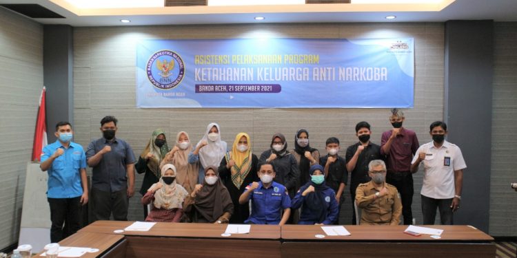 BNN Kota Banda Aceh Adakan Asistensi Ketahanan Keluarga Anti Narkoba