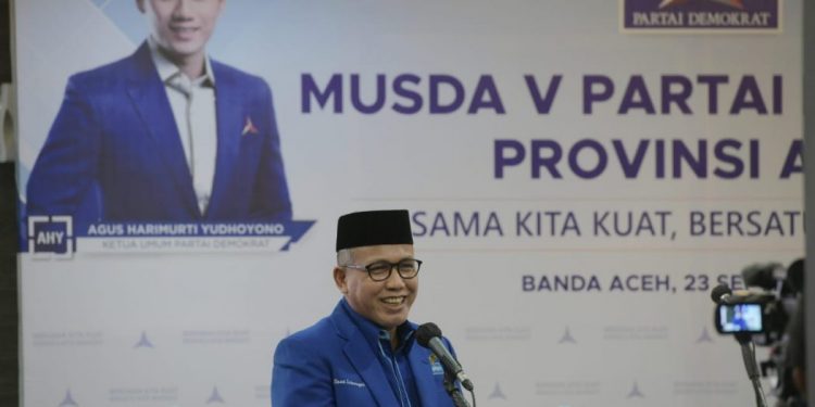 Musda Demokrat Aceh, Ini Pesan Gubernur Aceh