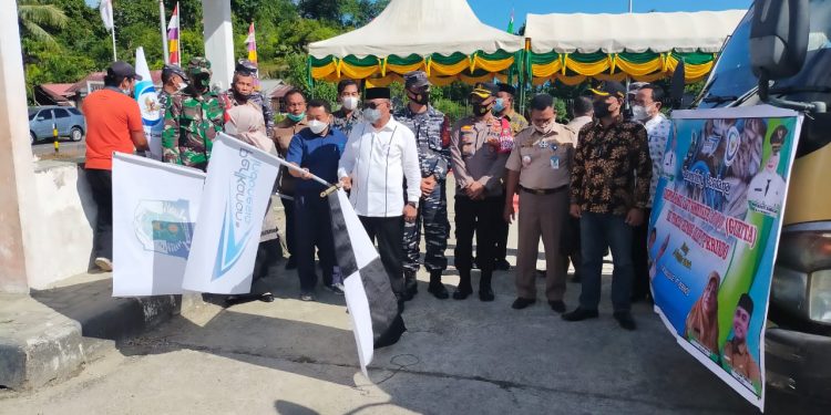 KKP Lepas Ekspor Perdana Gurita Beku Asal Seumelu ke Jepang
