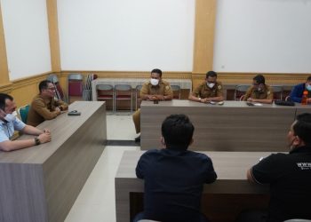 Diskominfotik Gelar Pertemuan Dengan PT Acehlink Media