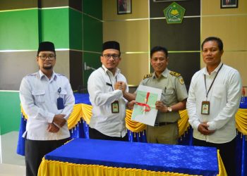 Kemenag dan BPN Subulussalam Teken MoU Sertifikasi Tanah Wakaf