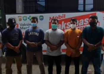 Penolakan yang Disertai Pengrusakan Gerai Vaksin di Abdya Diselesaikan Secara Restorative Justice