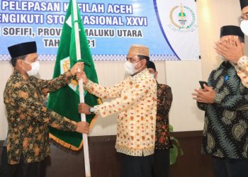 Dilepas Secara Resmi, Kontingen STQH Aceh Diharapkan Harumkan Nama Daerah