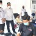 Sekda Tinjau Kegiatan Donor Darah di DRKA dan BRA